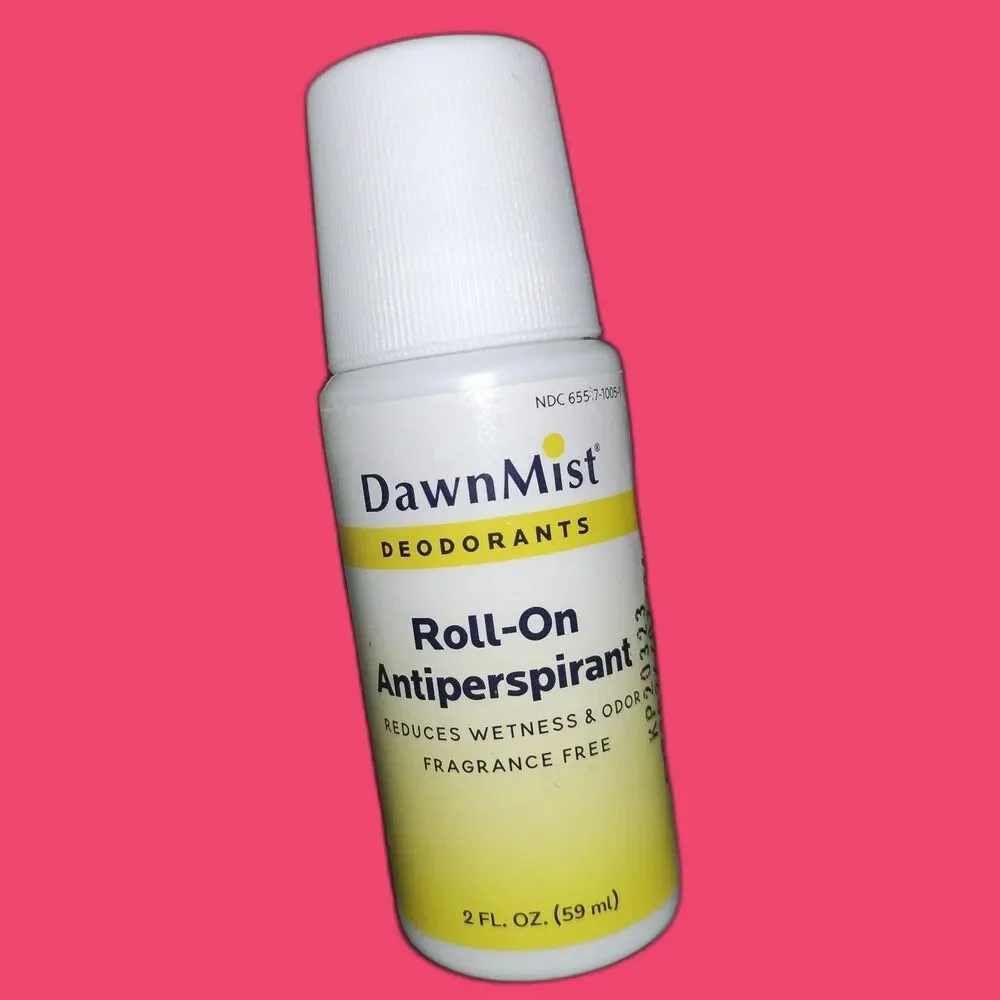 NIB Bulk Travel Size Dawn Mist Deodorants Roll On Antiperspirant Fragrance Free